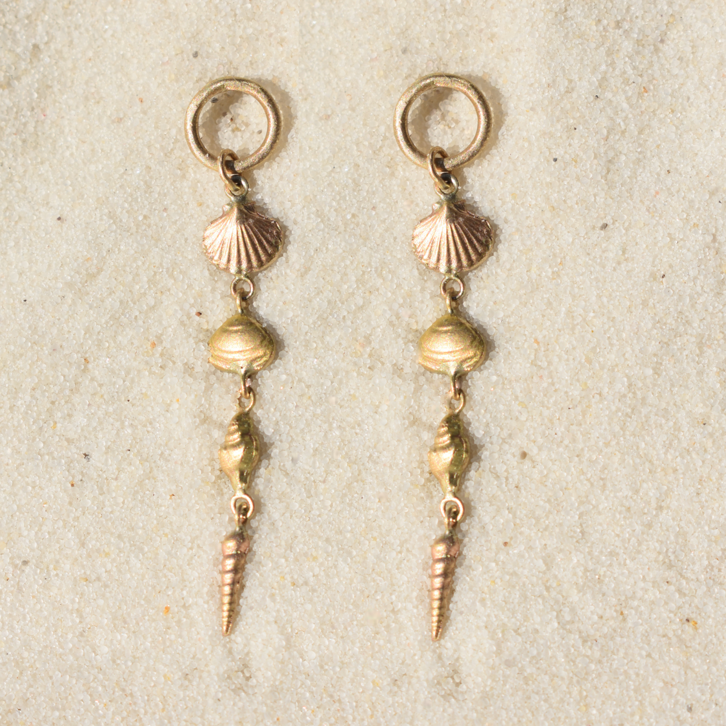Shoreline shells earring