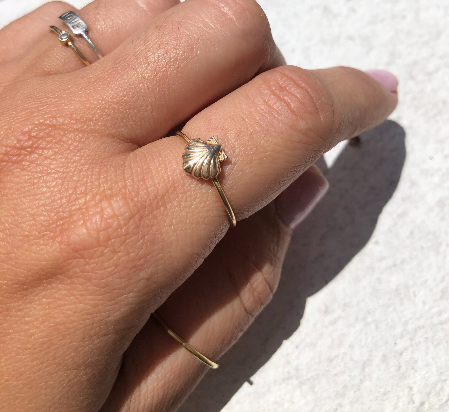 Scallop Shell ring
