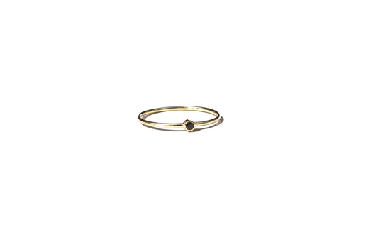 Black diamond solitaire