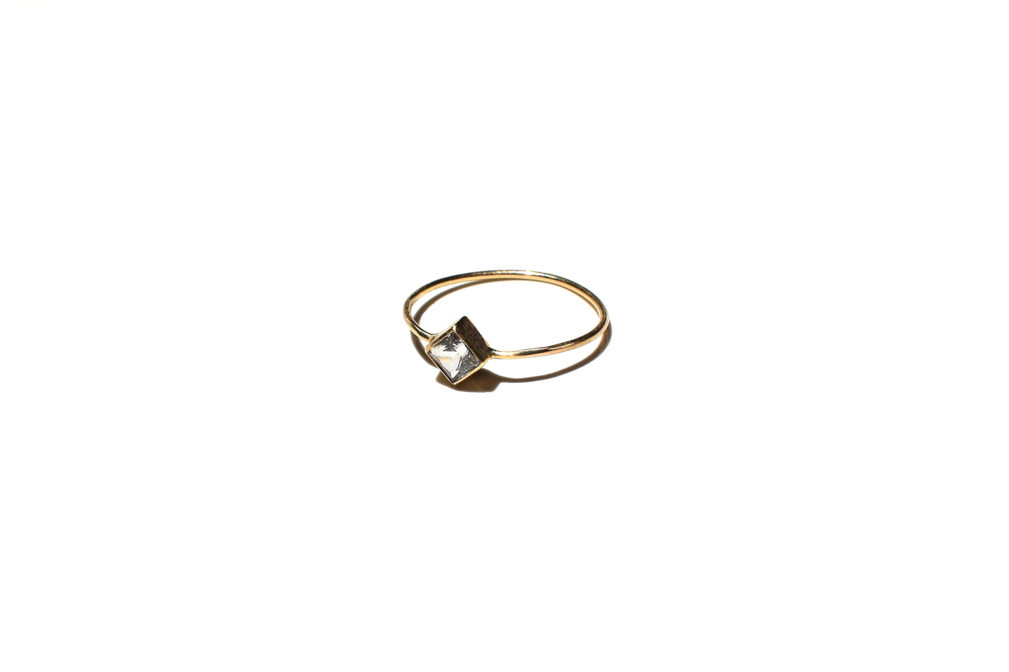 Topaz square ring