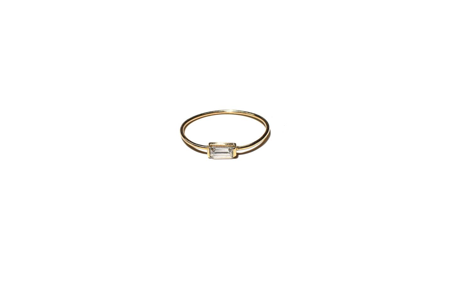CZ Baguette ring