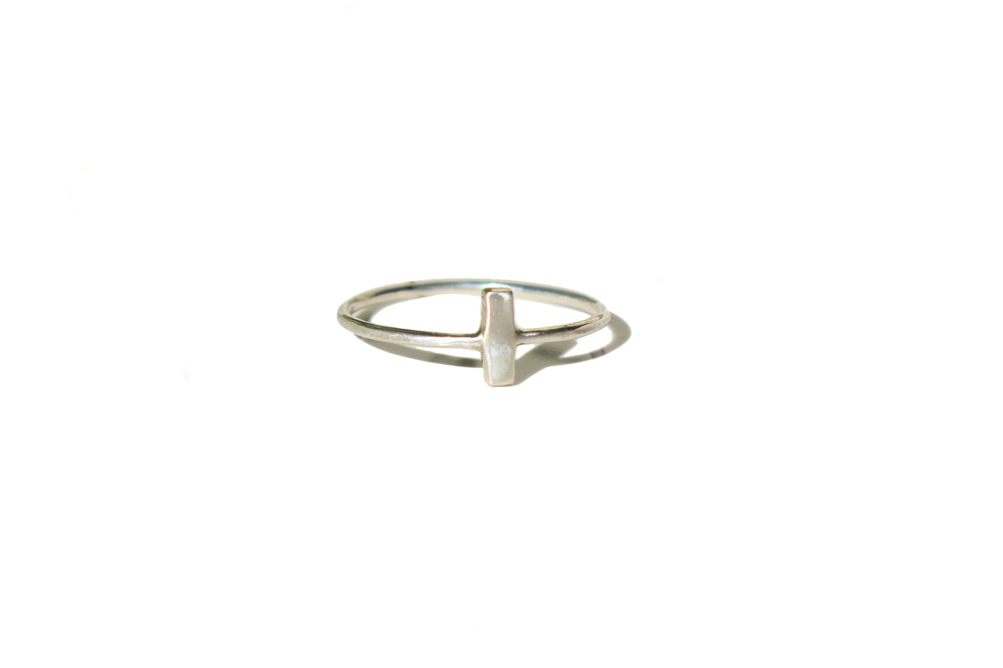 Sterling Silver bar ring