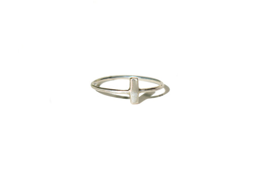 Sterling Silver bar ring
