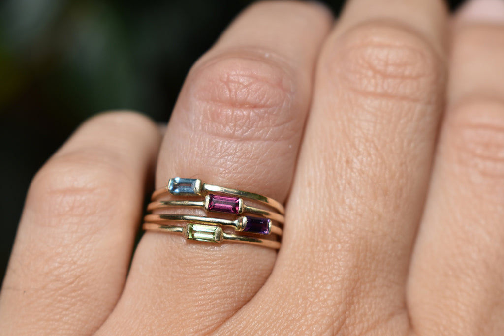 Baguette ring