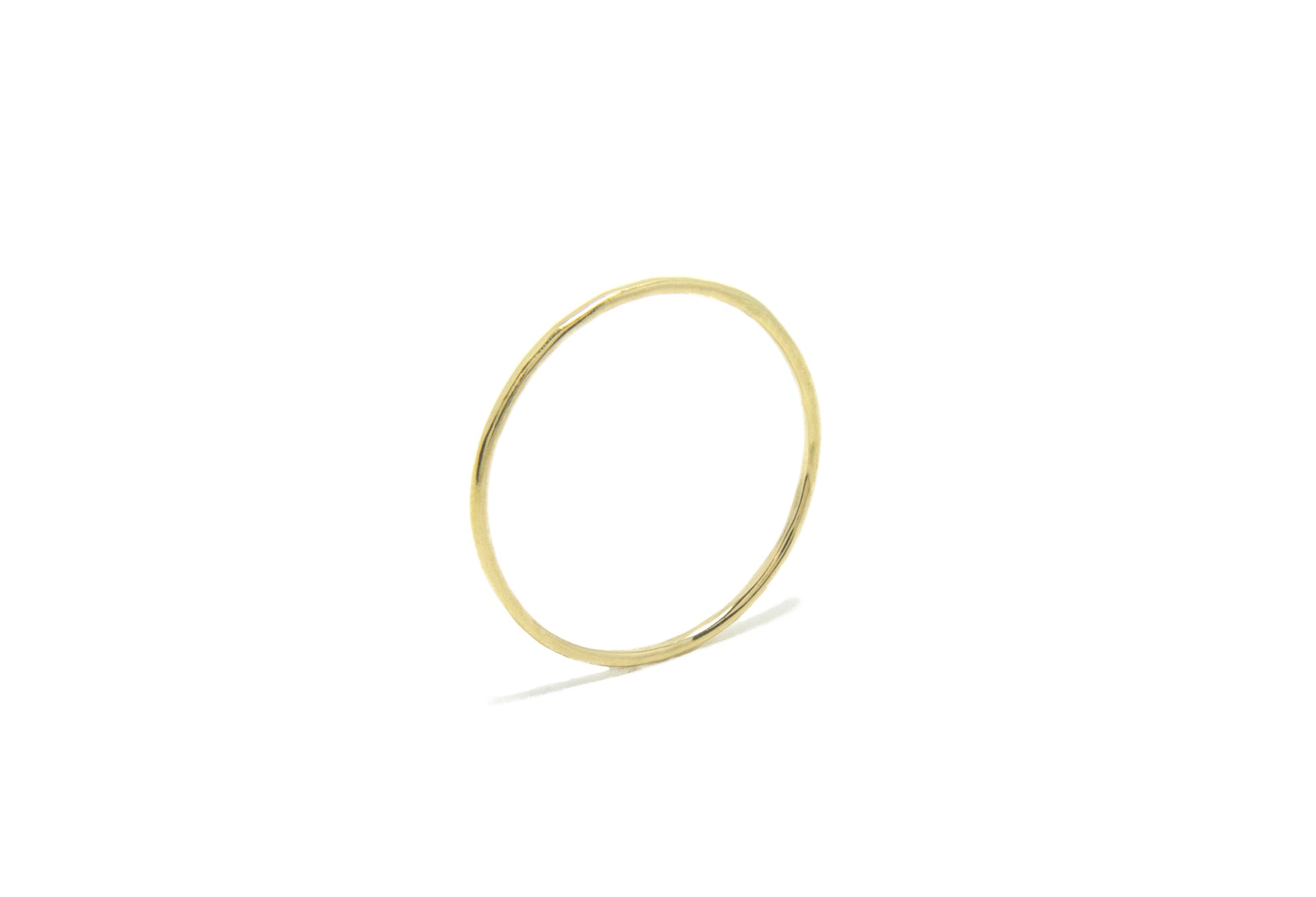 14 yellow gold classic band ring - Beach Jewelry Kailua Hawaii 