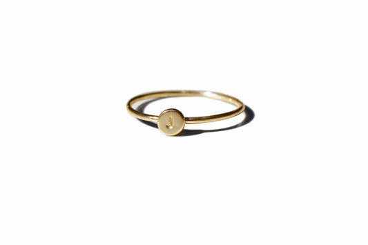 Letter ring - Small